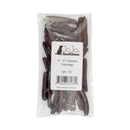 4 to 5 inch chicken sausage dog treats, 25-count natural high-protein chews