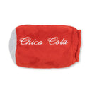 cola and fries plush dog toy combo with crinkle squeaker