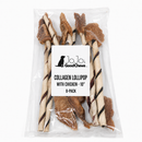 Chicken-Wrapped Collagen Lollipop Dog Chews – Rawhide-Free, Long-Lasting