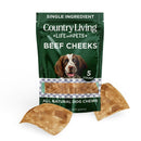 Chicken Basted Beef Cheek Chips | Natural Dog Chews