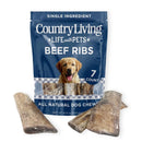 4–7" Beef Rib Bones | Natural Dog Chews
