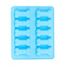 bone-shaped silicone baking tray with ten cavities six pack