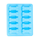 Country Living bone shaped silicone dog treat baking tray 10 cavity mold