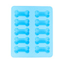 Country Living bone shaped silicone dog treat baking tray 10 cavity mold