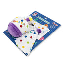 4 piece dog birthday kit bandana hat bow tie and plush toy party set
