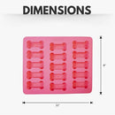 Dog bone 3-in-1 silicone baking dog treat tray, food grade