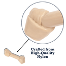 Tough durable nylon dog chew toy bone for hard chewers