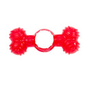 durable dog chew toy with TPR and nylon quacker bone