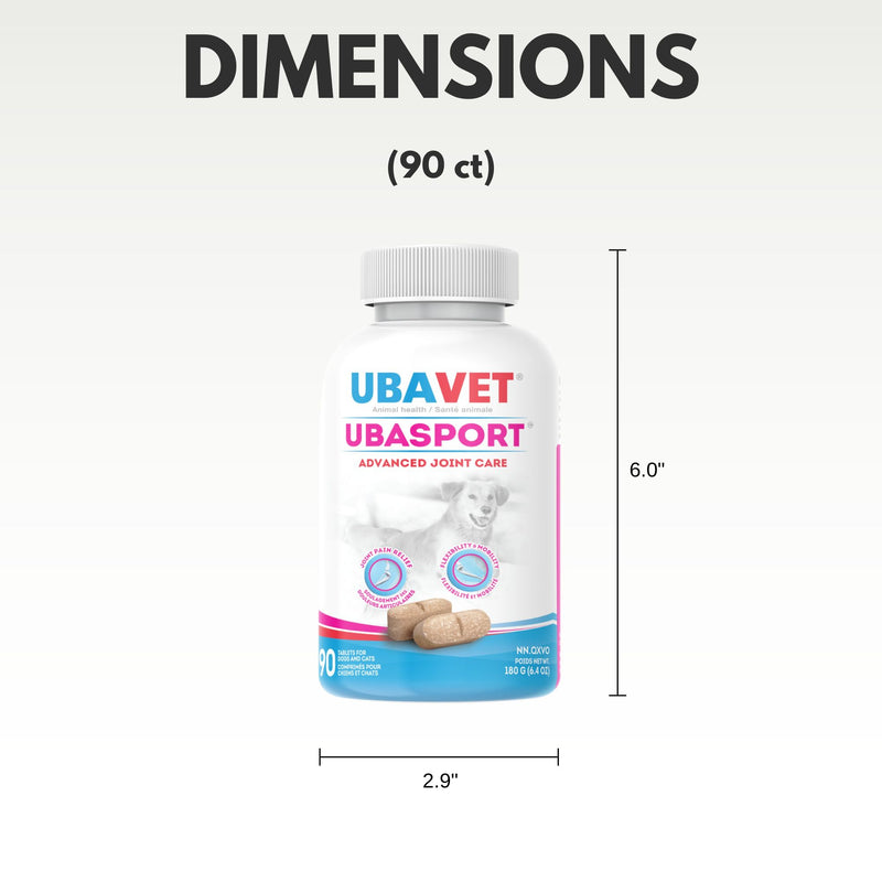 UBAVET UBASPORT Advanced Joint Care Tablets for Dogs