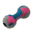 eco friendly natural rubber dumbbell dog toy durable chew toy for dogs