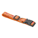 dog collar with embroidered giraffe design