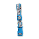 embroidered rainbow nylon dog collar colorful adjustable dog collar