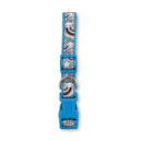 embroidered rainbow nylon dog collar colorful adjustable dog collar