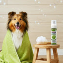 Foaming pet shampoo and conditioner