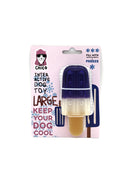 Eco-friendly freezable dog chew toy popsicle