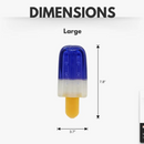 Eco-friendly freezable dog chew toy popsicle