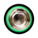 Green eco-friendly non-skid cat and dog bowl