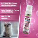 Hypoallergenic foaming kitten shampoo