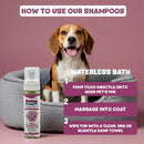 Hypoallergenic foaming aromatherapy puppy shampoo