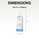 UBAVET Aloe & Oatmeal Shampoo for Dogs & Cats (16.9 fl oz / 500ml)