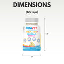 UBAVET Ubameg EFA Omega-3 Fatty Acid Capsules for Dogs (120 caps)