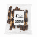8–9" Collagen Kabobs with Water Buffalo & Pumpkin – Rawhide-Free Dog Chews