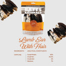 BAFFS NATURALS lamb ear dog chews