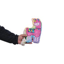 magical llama plush dog toy with crinkle and squeak features