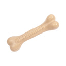Durable recyclable nylon dog bone chew toy with chicken flavor