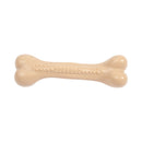 Durable recyclable nylon dog bone chew toy with chicken flavor