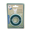 Nylon TPR dental dog chew ring 4 inch diameter