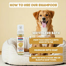 Soothing oatmeal foaming pet shampoo