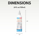 UBAVET Ubasan Ear Cleansing Solution for Dogs & Cats (4 fl oz / 120ml)