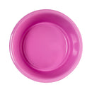 Powder coated stainless steel dog bowl with non-slip base, 32oz
