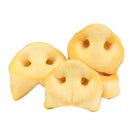 All-natural puffed pig snouts dog treats