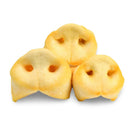 All-natural puffed pig snouts dog treats