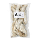 natural rabbit feet chews with fur for dogs pack