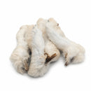Rabbit Feet Grab N Go 4-Pack, Case of 12, Natural Dog Chews