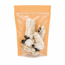 Rabbit Feet with Fur – Private Label | 5-Count Resealable Kraft Bag | Labeled or Unlabeled