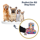 Slow biker crinkle and squeaky plush dog toy