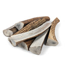 split elk antler chews for dogs medium to large pack