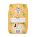 Candy inspired squeaky tennis ball dog toy 6 pack clip strip display