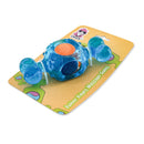 Candy inspired squeaky tennis ball dog toy 6 pack clip strip display
