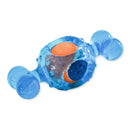 Candy inspired squeaky tennis ball dog toy 6 pack clip strip display