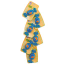 Candy inspired squeaky tennis ball dog toy 6 pack clip strip display