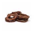 turkey tendon rings natural high protein dog chews 25 pack