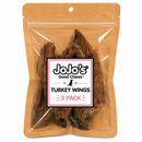 Turkey Wings Grab N Go 3-Pack, Case of 12, natural dog chews made from turkey wings for dogs