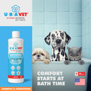 aloe and oatmeal pet shampoo for dogs and cats 16.9 oz