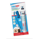 Dog and cat dental kit with toothpaste and toothbrush