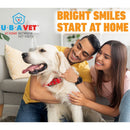 Dual-enzyme vanilla toothpaste for dogs and cats